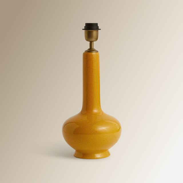 Imagen 0 de Base para lámpara de mesa mostaza Bell El Corte Inglés