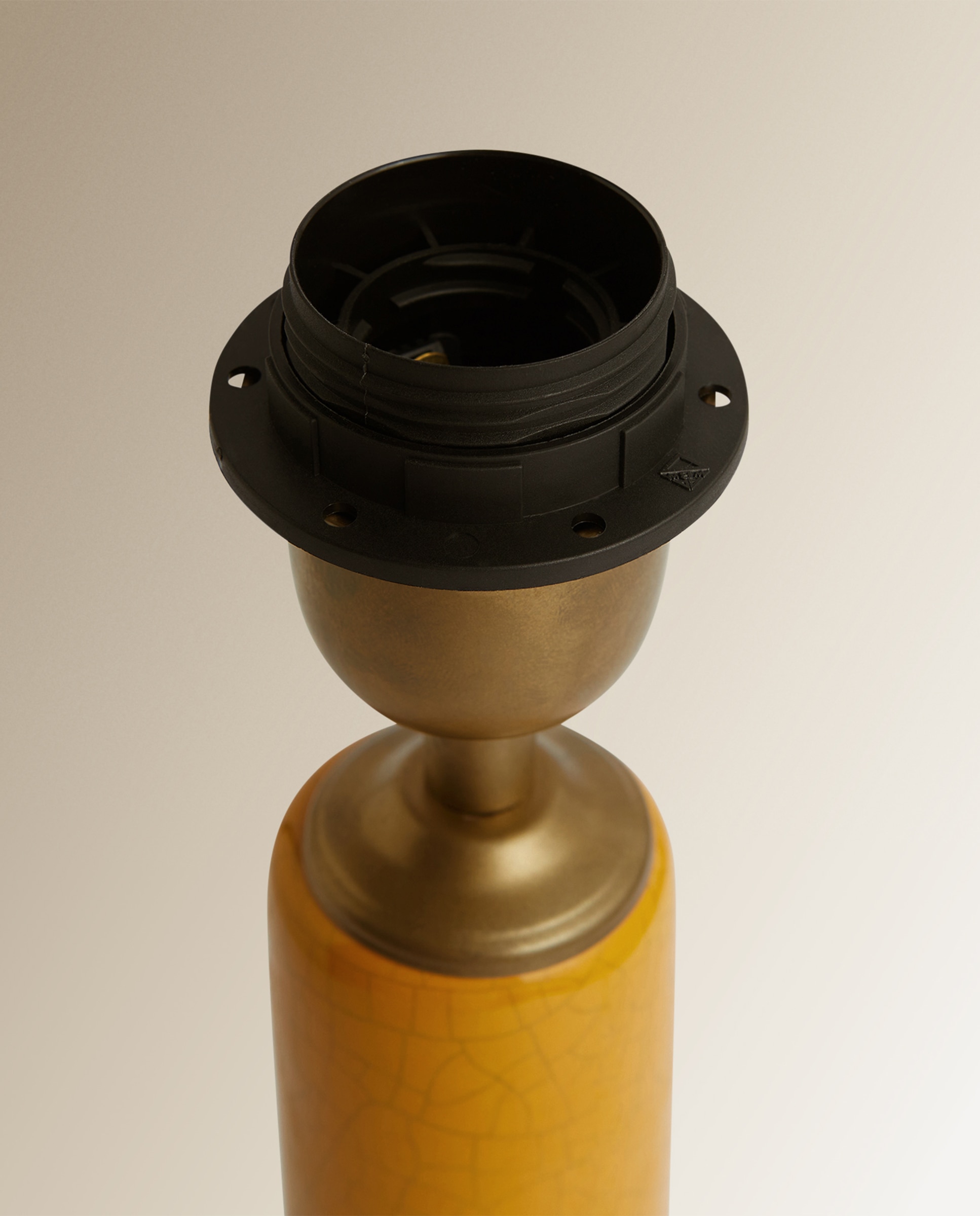 Base para Candeeiro de Mesa Bell - Mostarda Mostarda-2