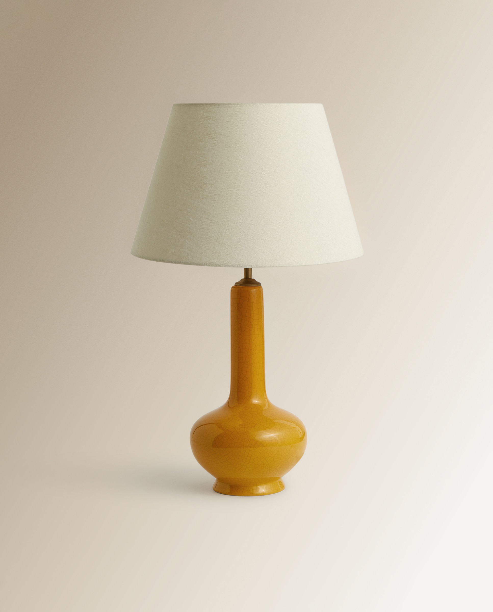 Base para Candeeiro de Mesa Bell - Mostarda Mostarda-12
