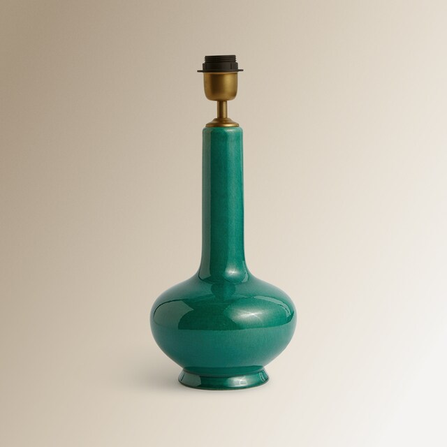 Imagen 0 de Base para lámpara de mesa verde Bell El Corte Inglés