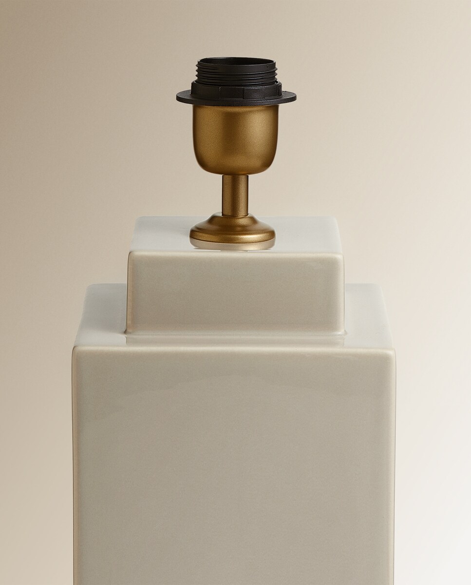 Base para Candeeiro de Mesa Tibor Cinzento-2