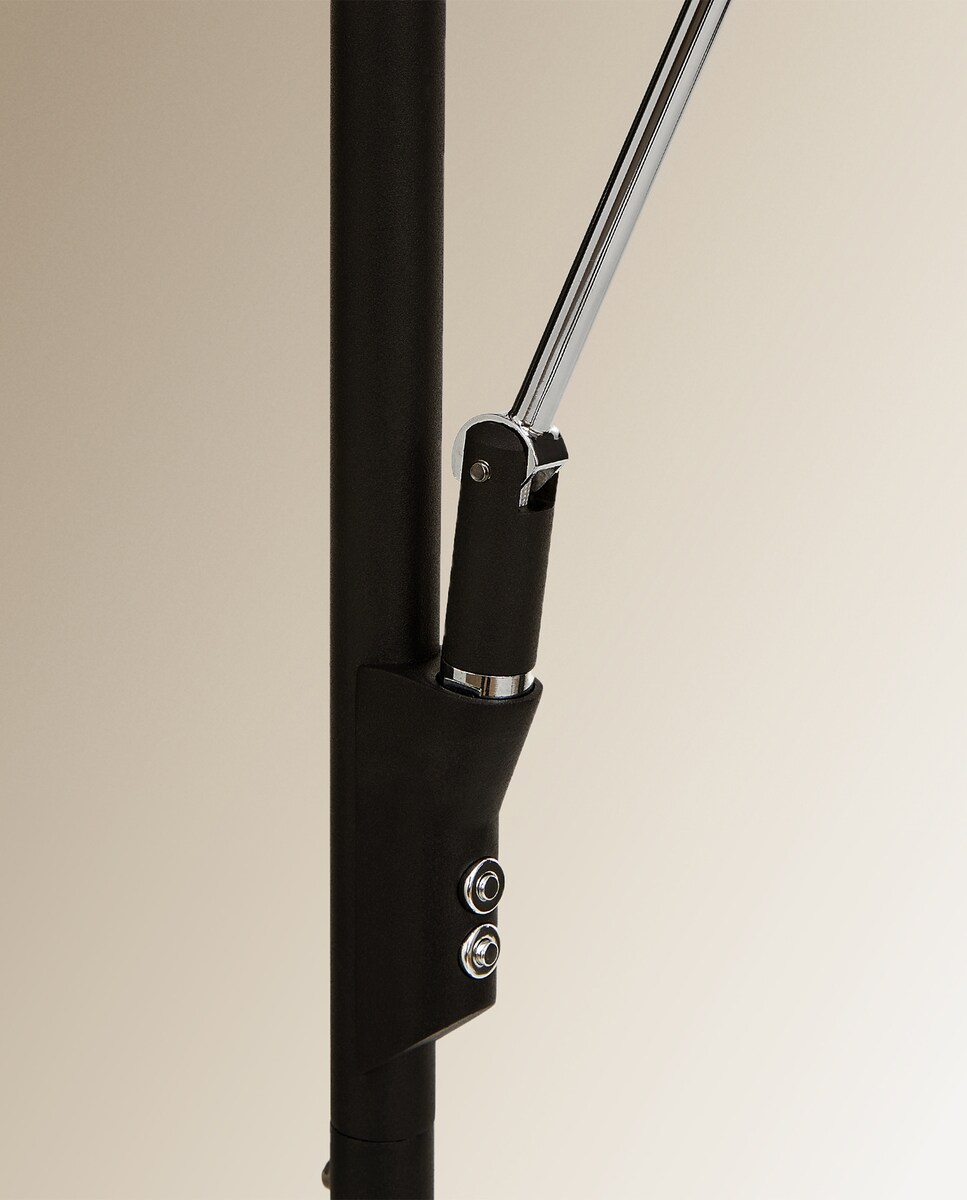 Candeeiro de Pé LED com Leitor Renzo Preto-5