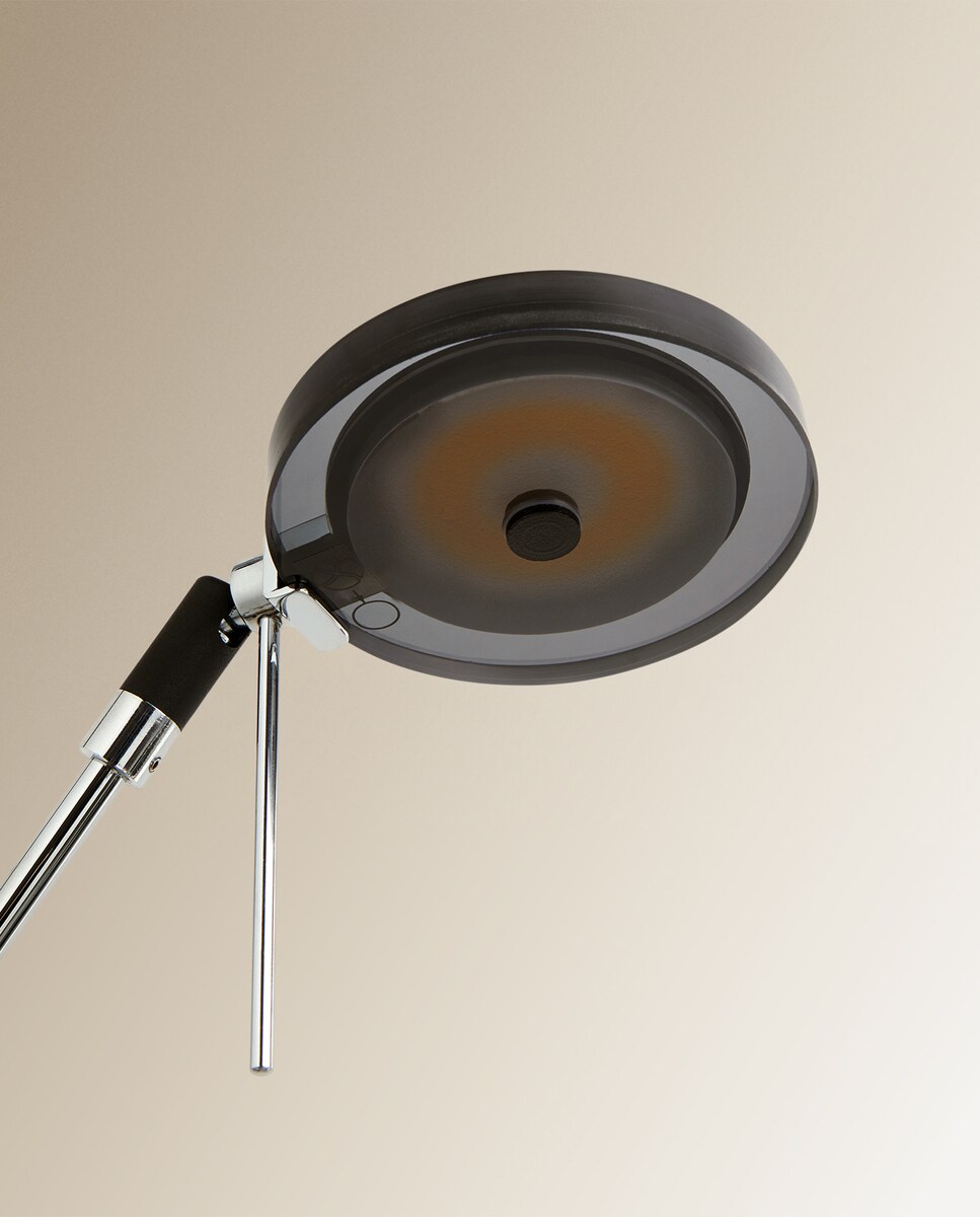 Candeeiro de Pé LED com Leitor Renzo Preto-6