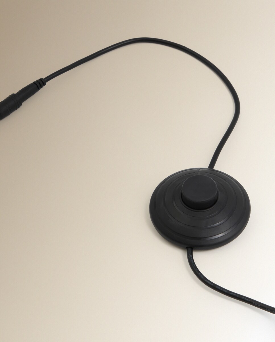 Candeeiro de Pé com LED Integrado Almanzor Preto-6