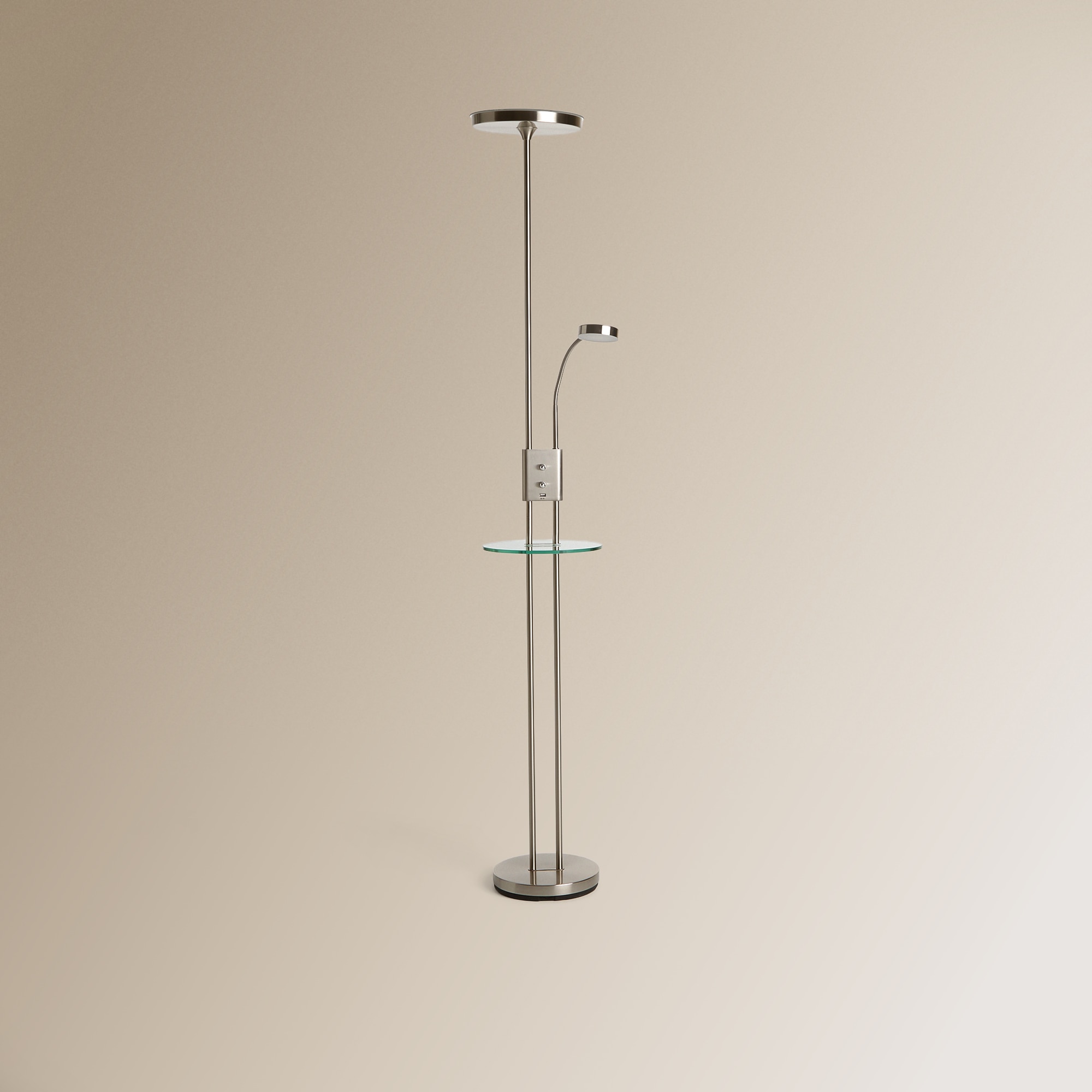 Imagem 0 de Candeeiro de Pé com LED Integrado Galena