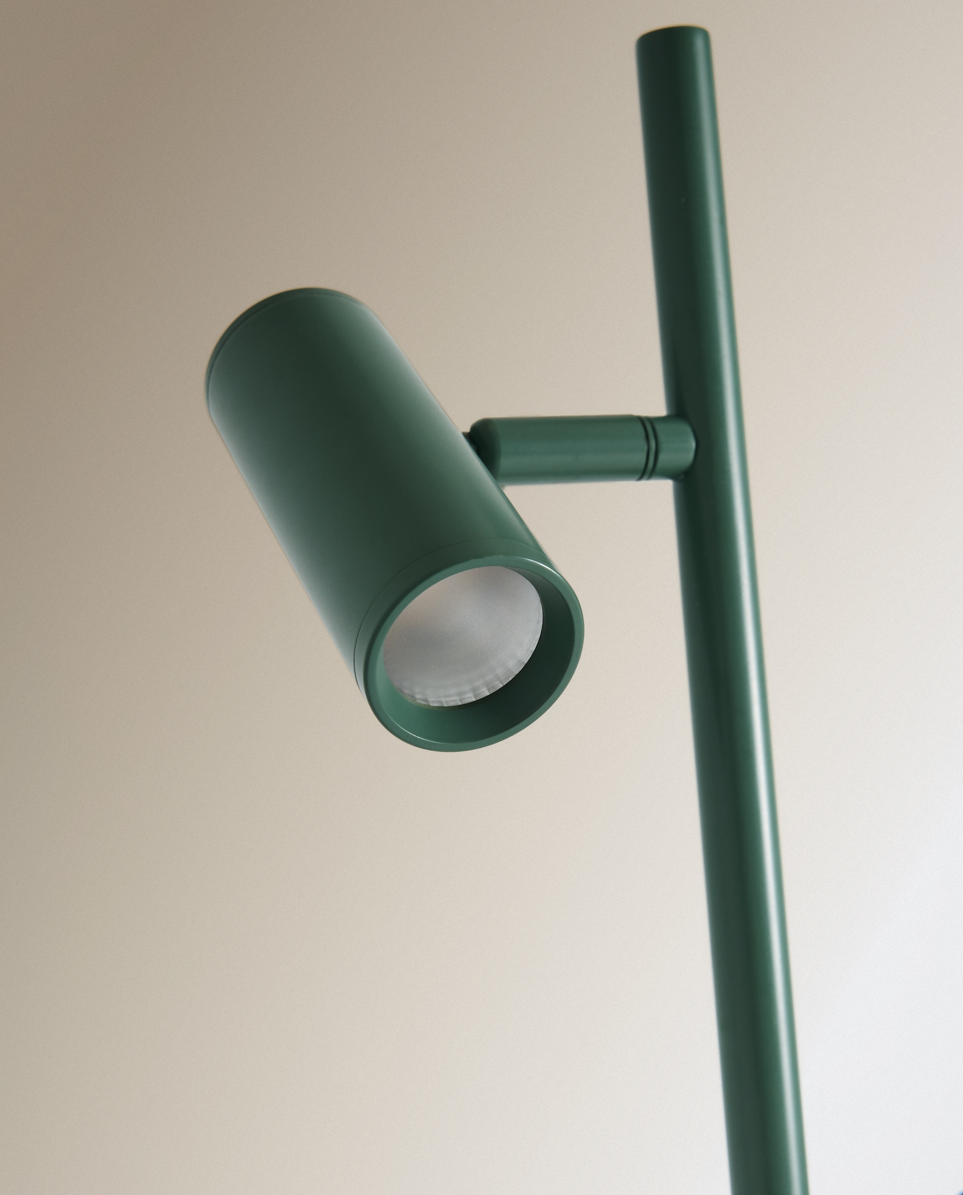 Lámpara de pie con LED integrado Malmo 3L - Verde oscuro Verde oscuro-4