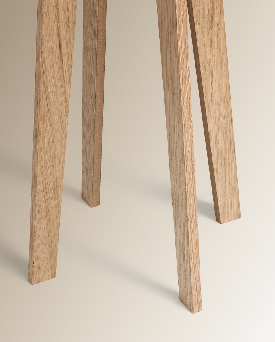 Candeeiro de pé de madeira Jacob Madeira clara-4