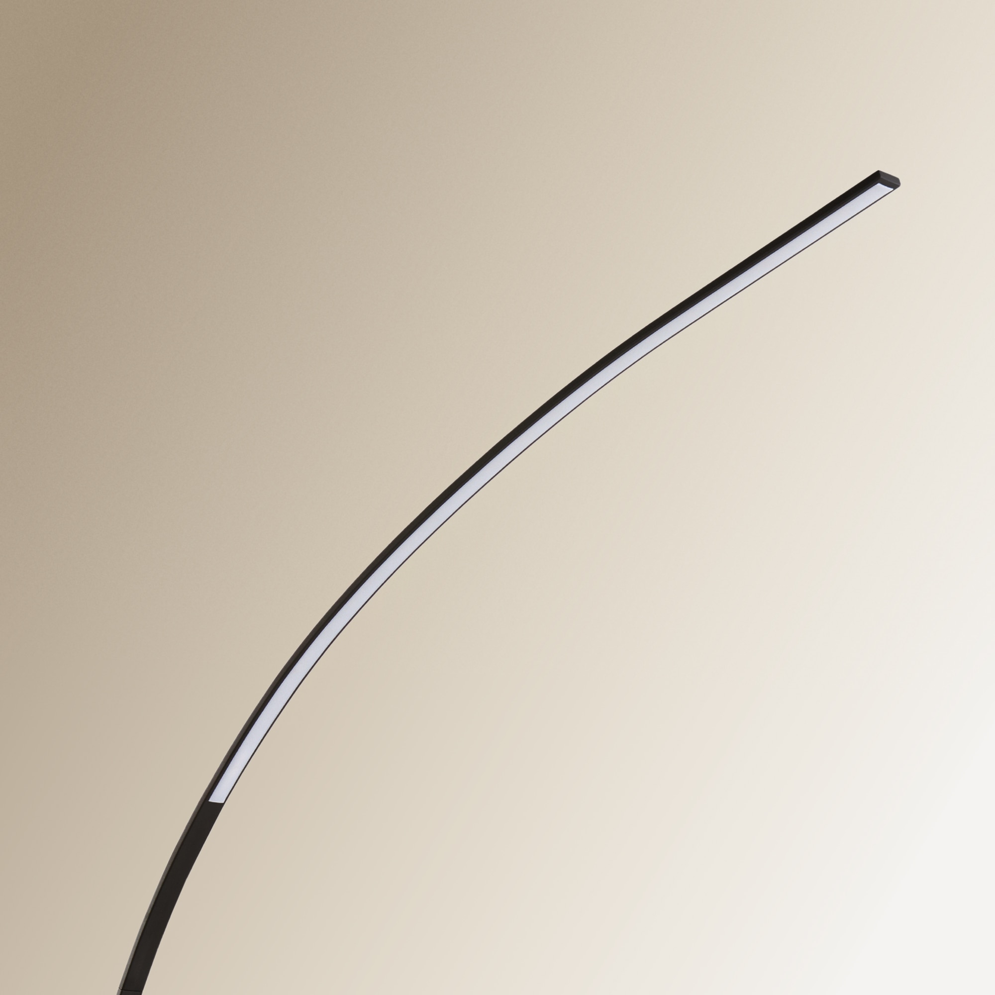 Candeeiro de Pé com LED Integrado Axel Preto-4