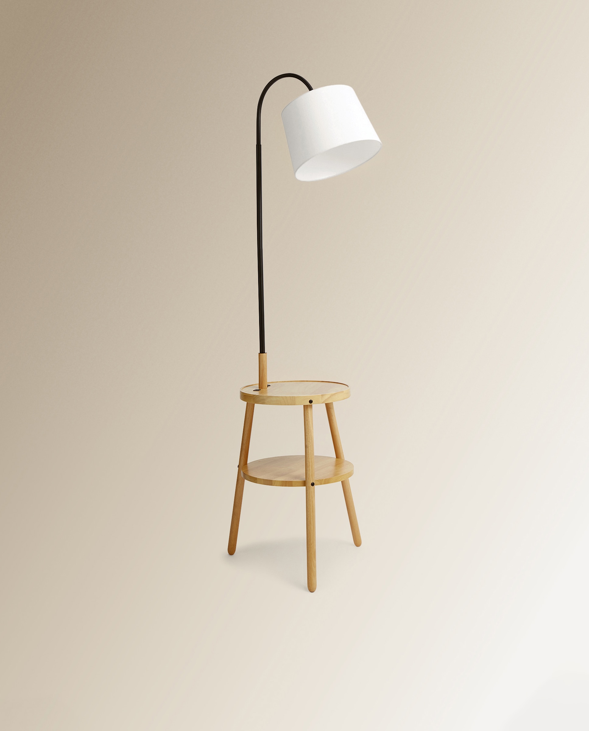 Imagem 0 de Candeeiro de Pé com Mesa Incorporada Pisano