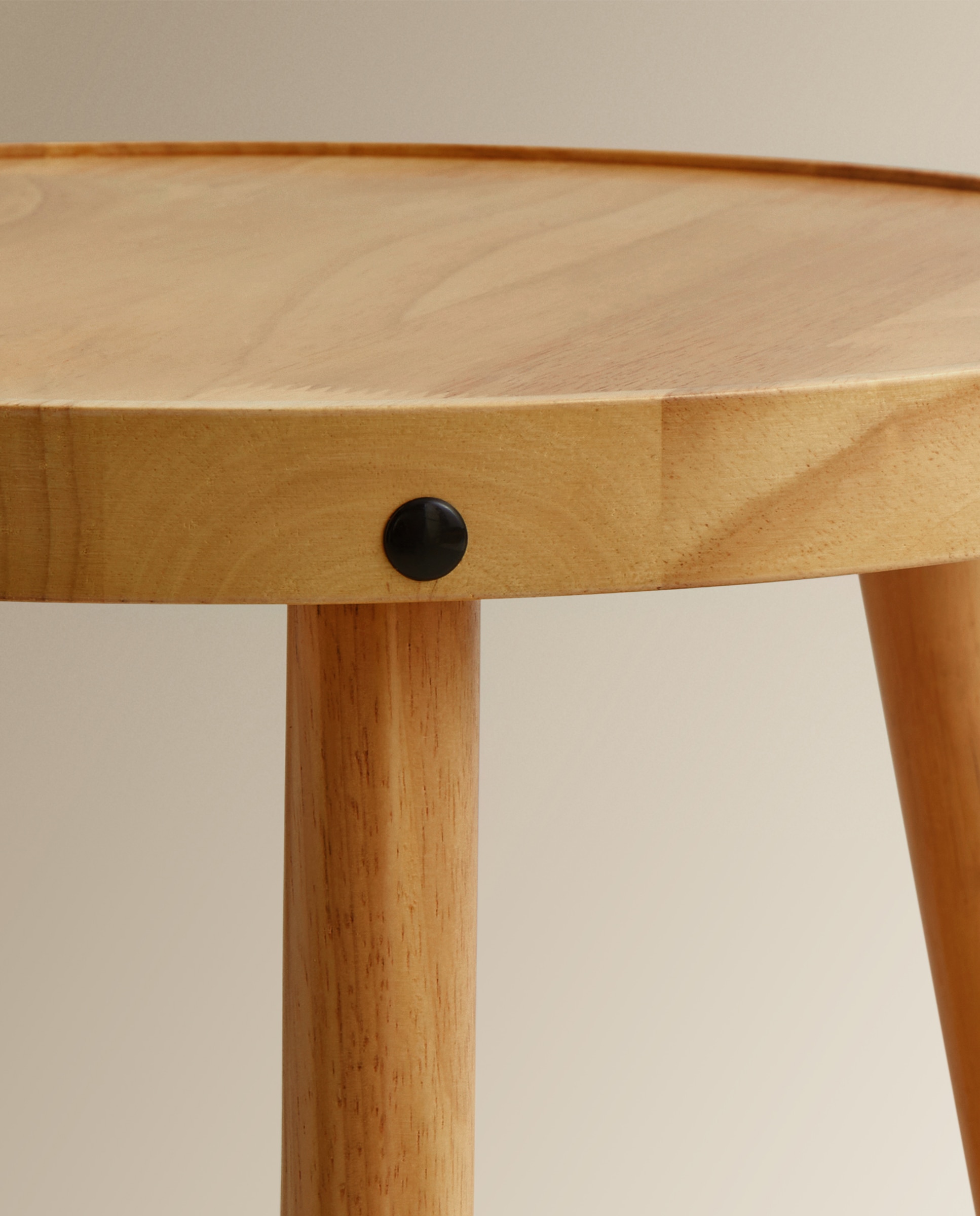 Candeeiro de Pé com Mesa Incorporada Pisano Natural-7