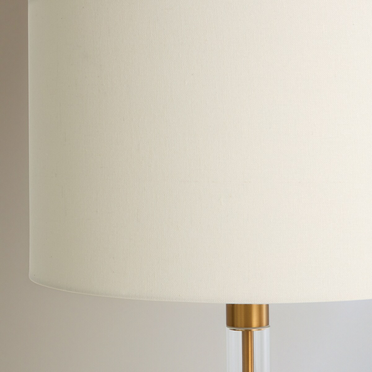 Lámpara de pie con tubo de cristal Nao El Corte Inglés Oro-4