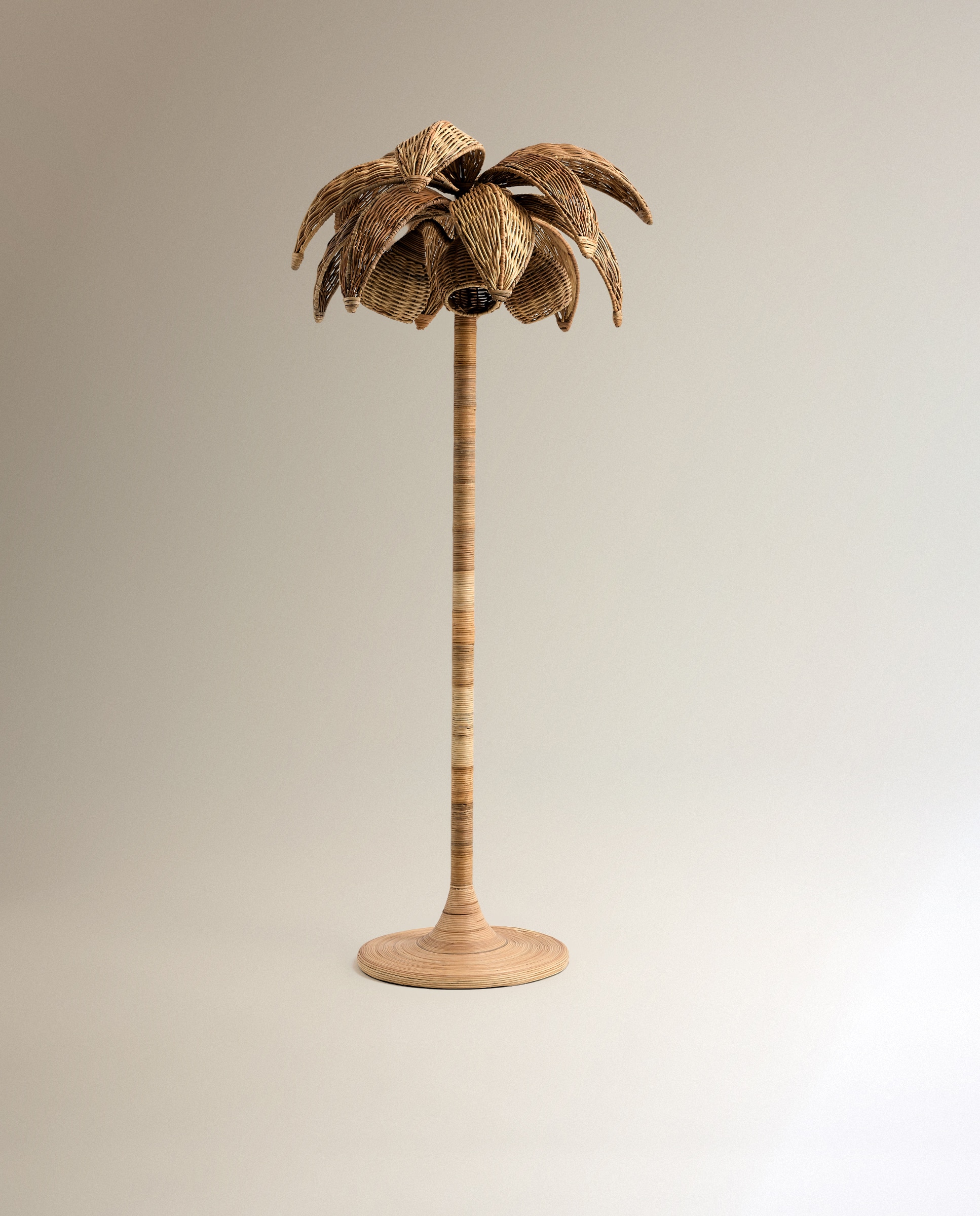 Candeeiro de Pé Palmeira Natural-2
