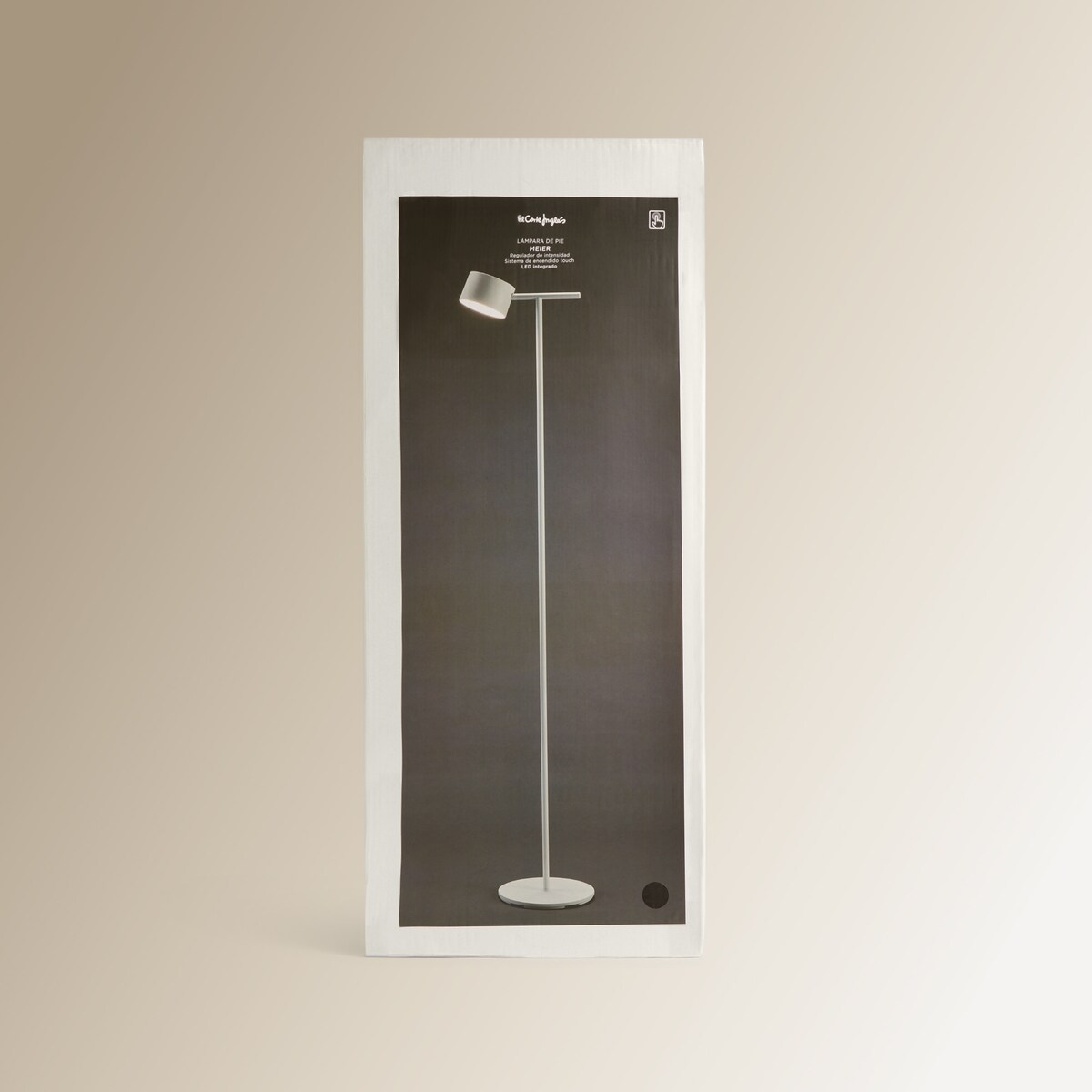 Candeeiro de Pé LED Meier Preto-7