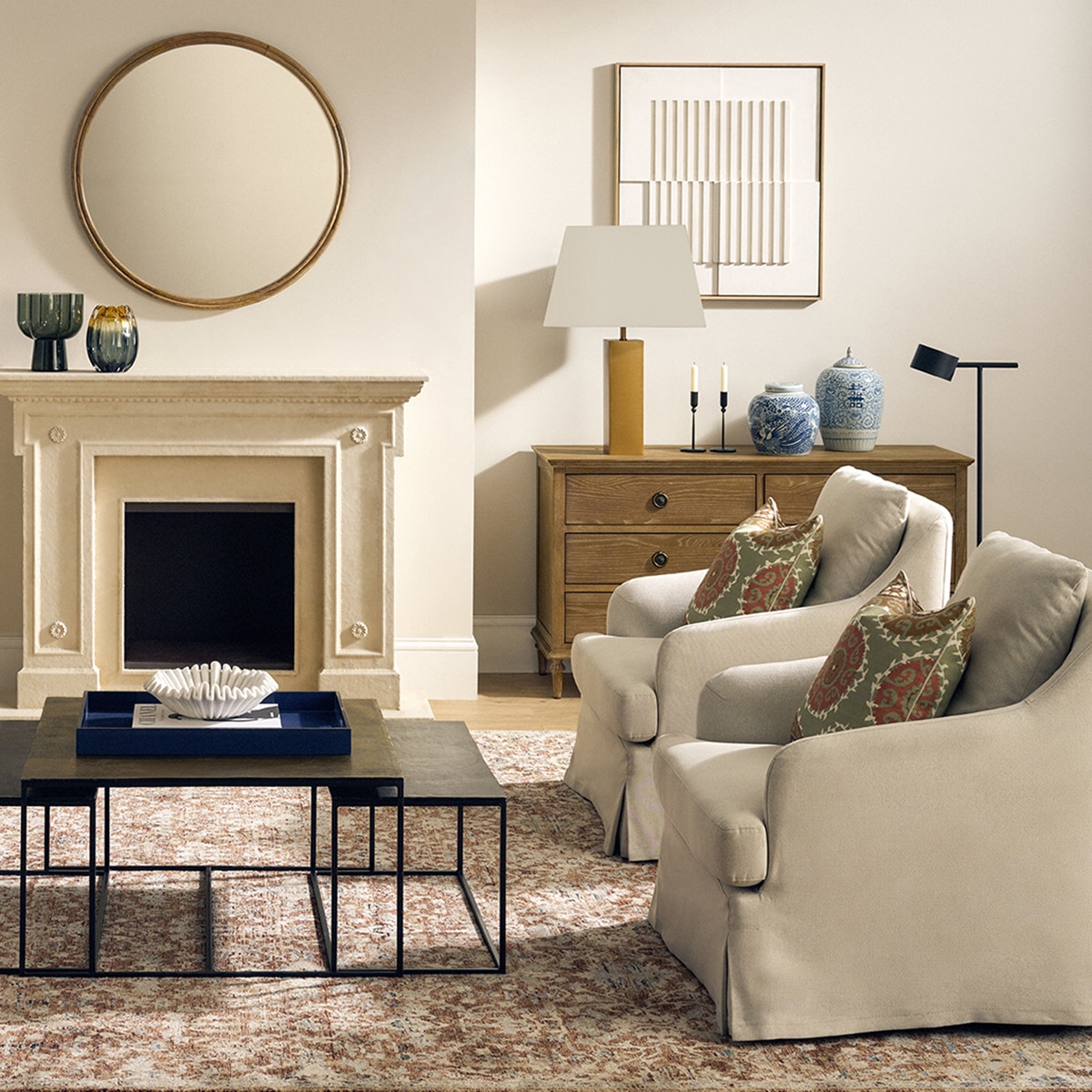 Candeeiro de Pé LED Meier Preto-8