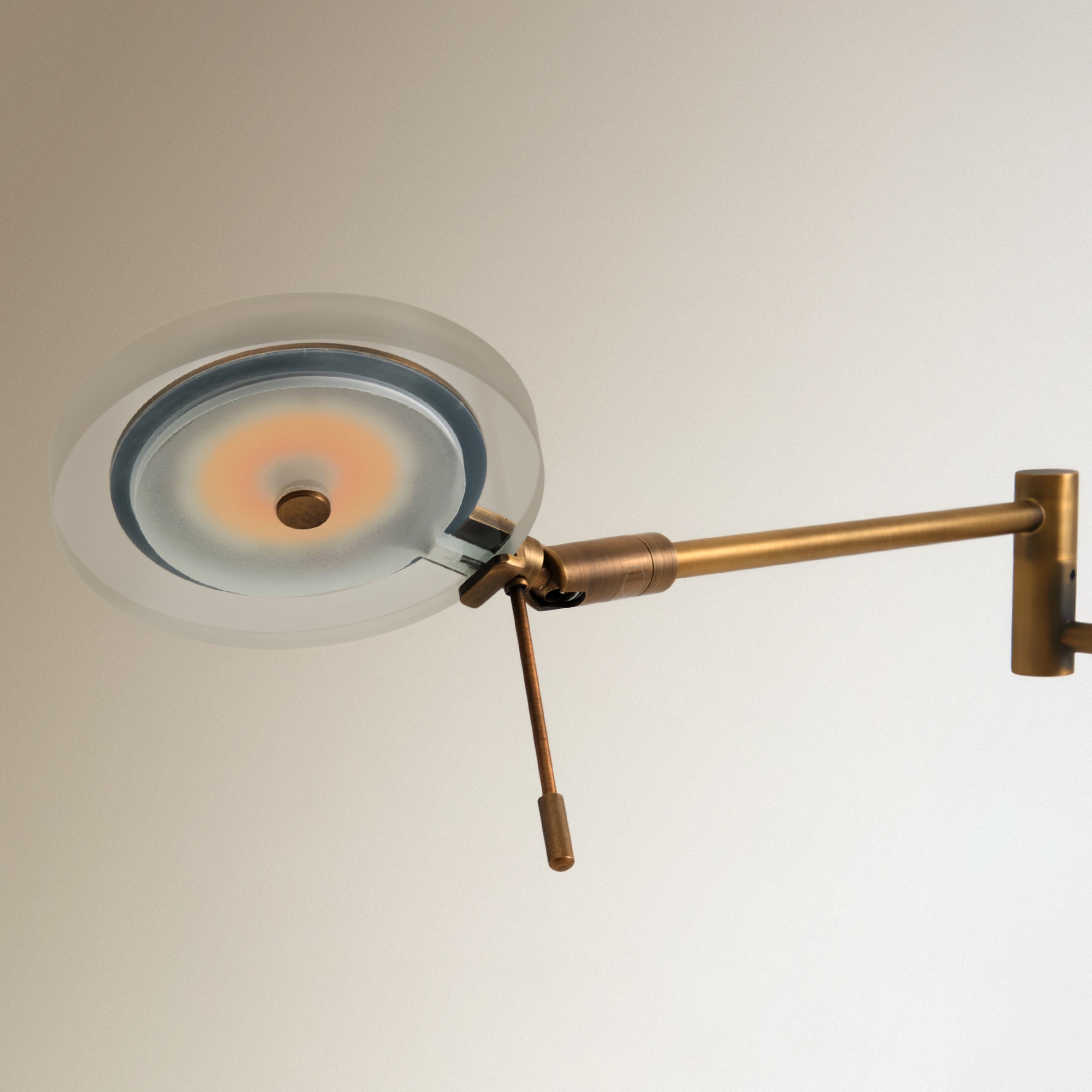 Candeeiro de Pé com LED Integrado Zola Ouro-4