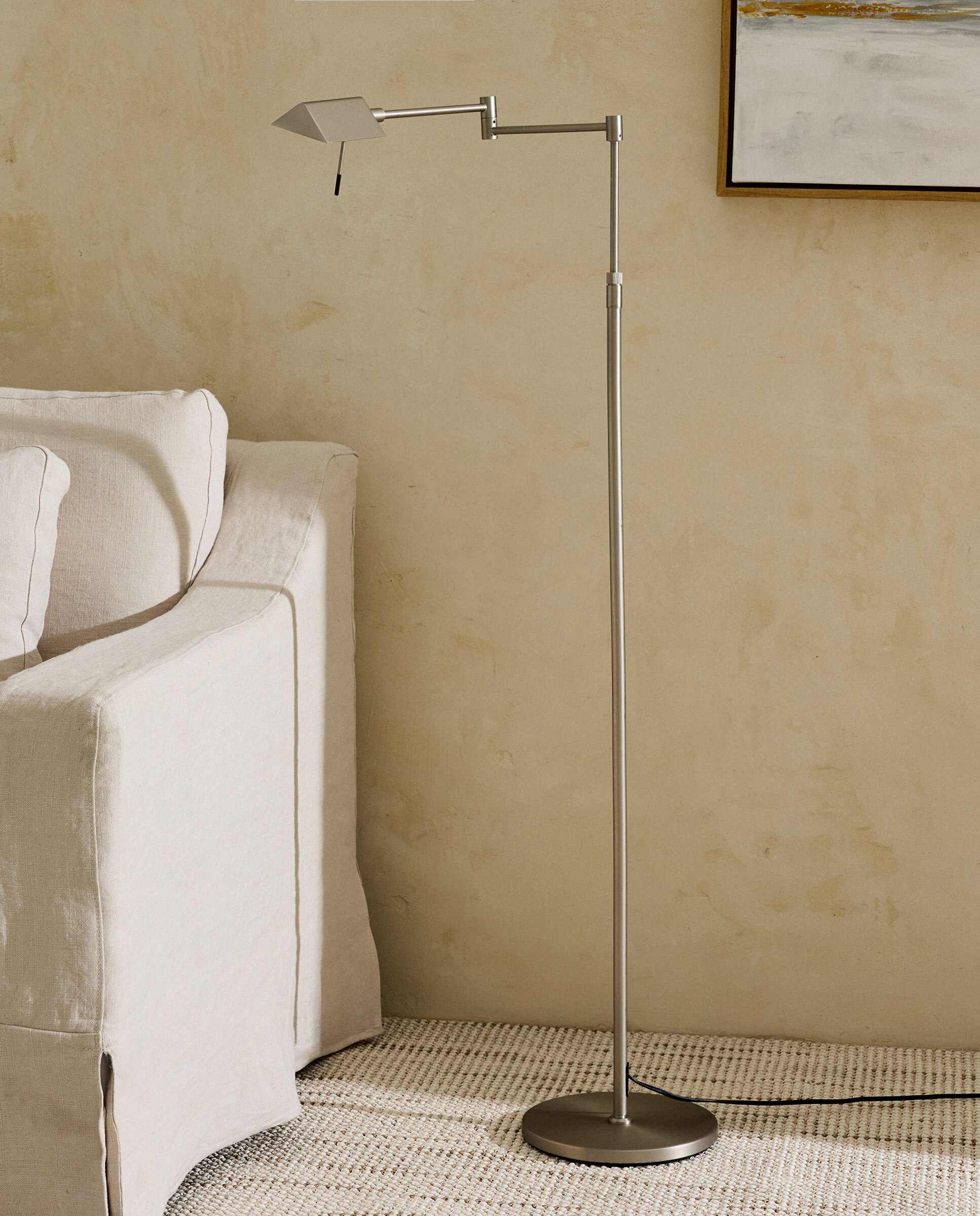 Imagem 0 de Candeeiro de pé extensível com LED integrado Lite
