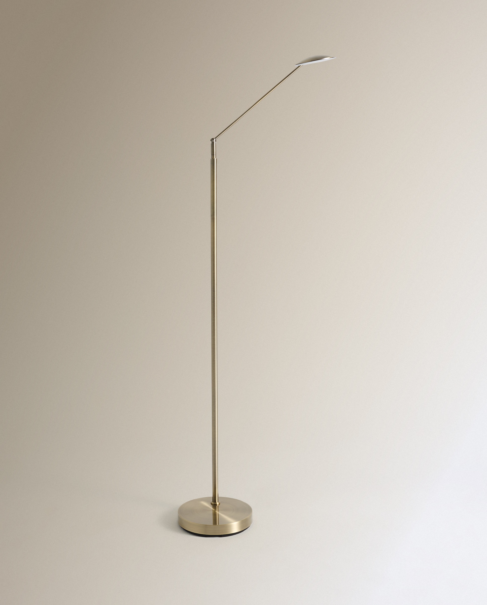 Candeeiro de Leitura com LED Dourado-2