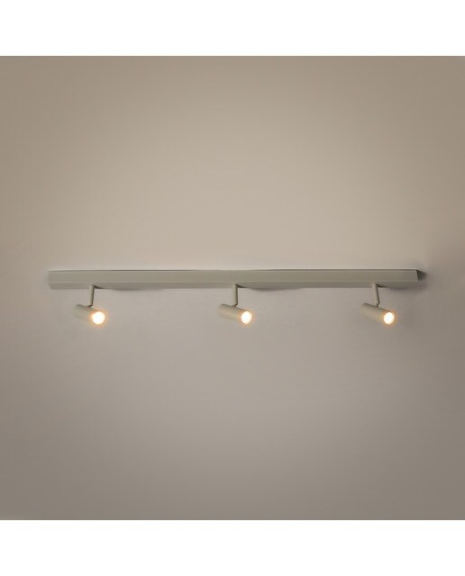 Regleta LED con 3 focos Omari Nordlux - Blanco Blanco-2