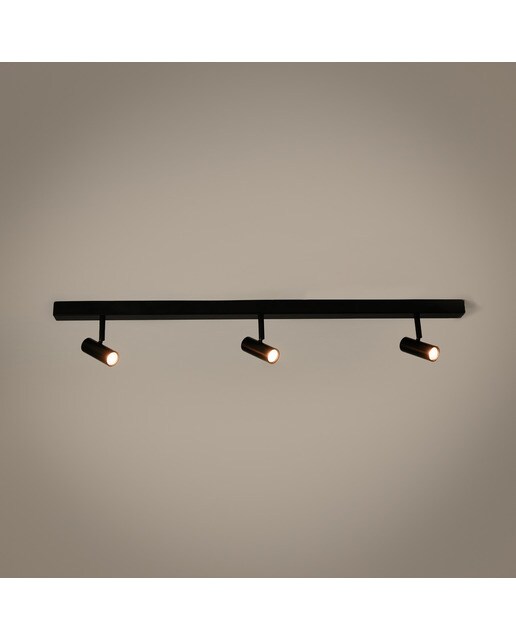 Regleta LED con 3 focos Omari Nordlux - Negro Negro-2
