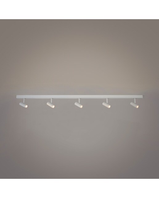 Regleta LED con 5 focos Omari Nordlux - Blanco Blanco-2