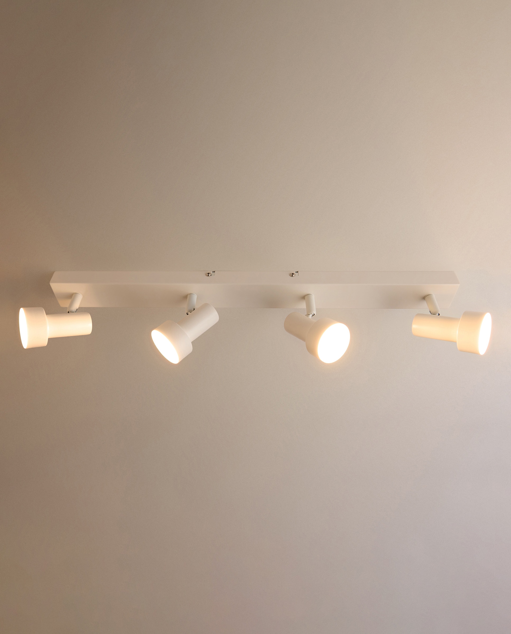 Regleta con 4 luces LED integradas Hugo El Corte Inglés - Blanco Blanco-2