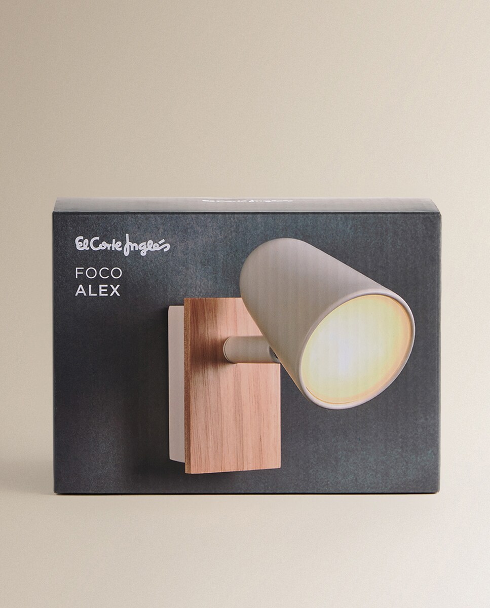 Foco com Luz LED Integrada Alex Branco-4