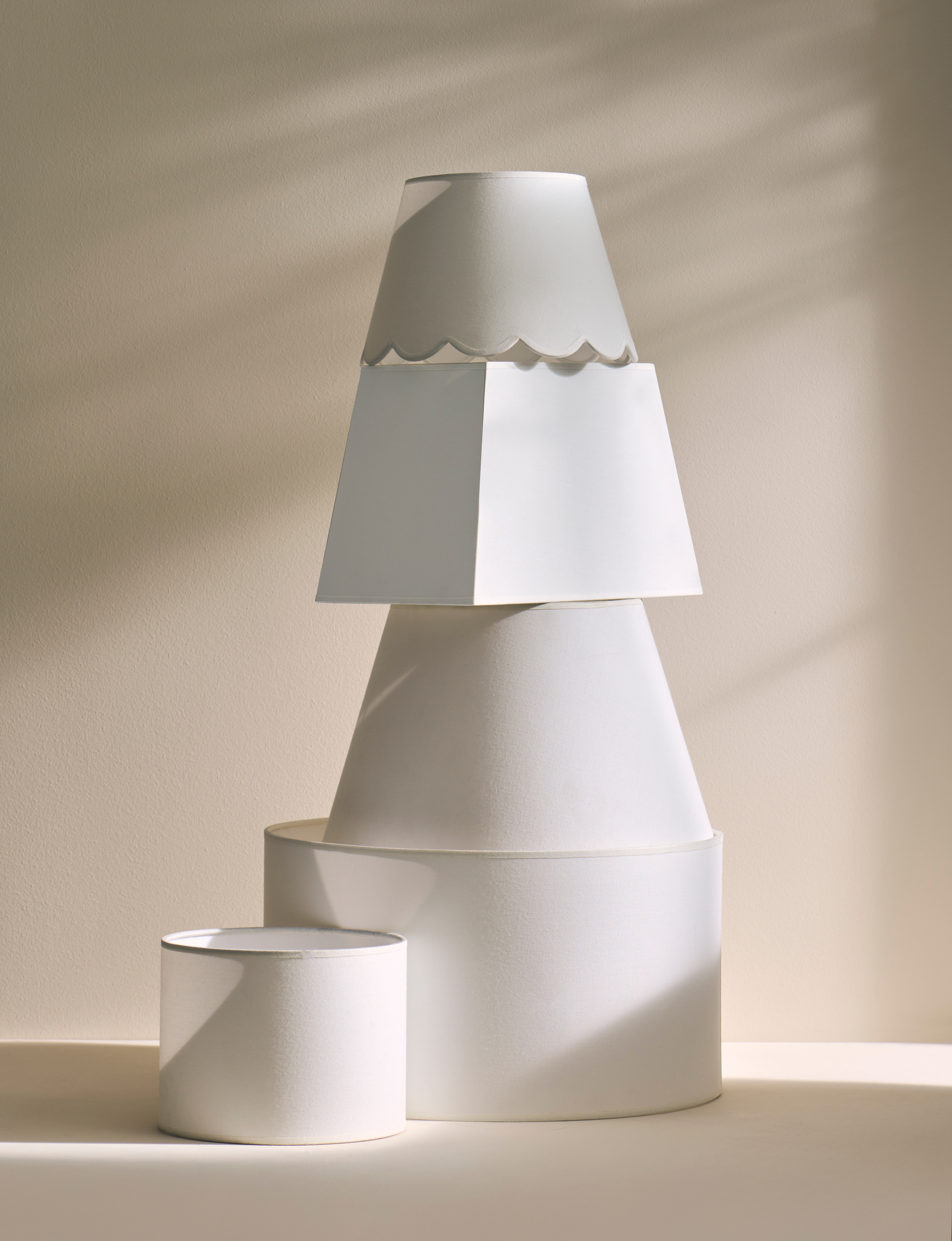 Abajur cilíndrico Niza Branco-marfim-7