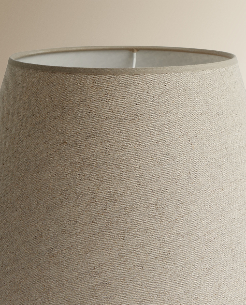 Abajur tronco Nantes Bege-2