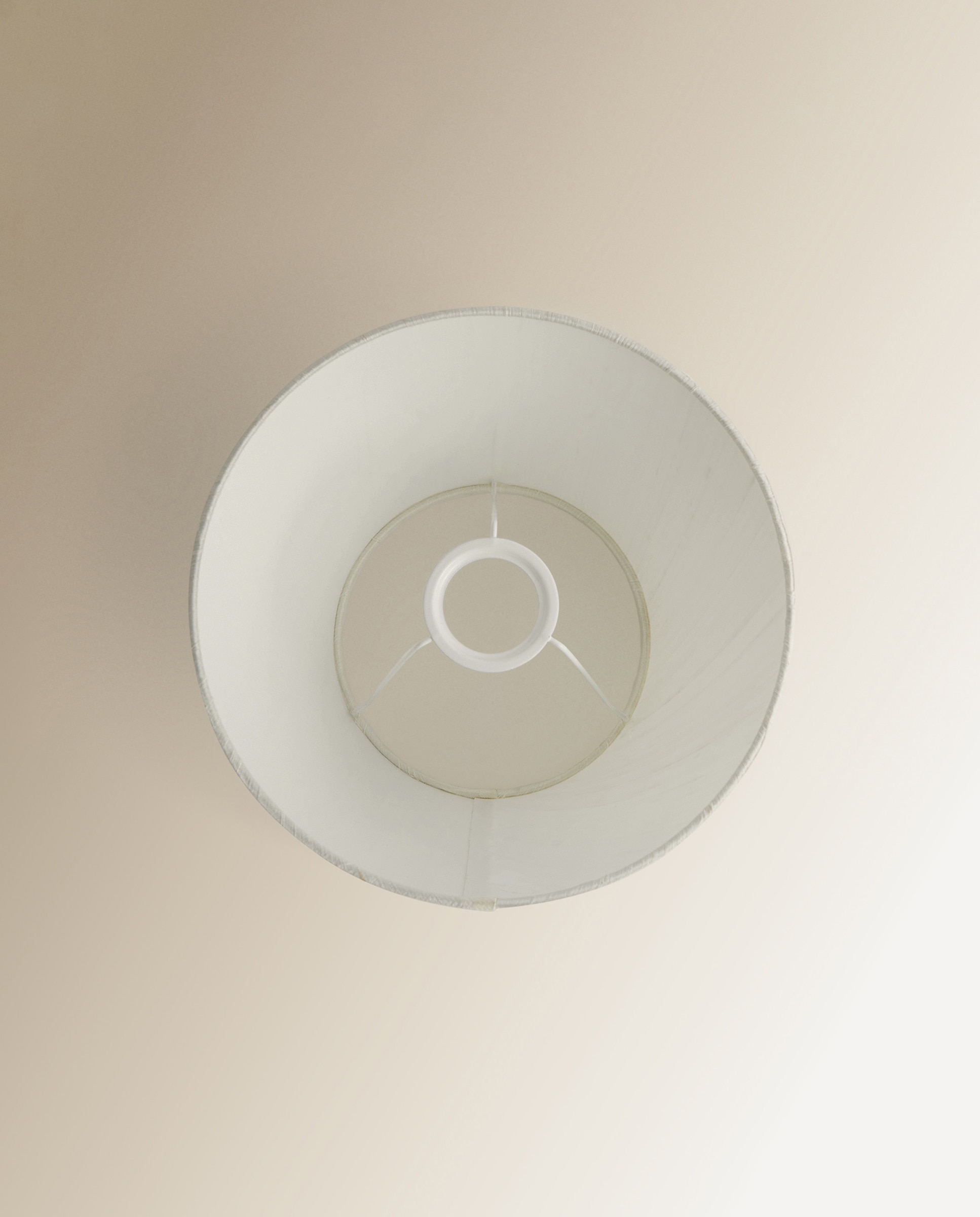 Pantalla tronco de seda Venecia El Corte Inglés - Blanco roto Pequeño Blanco roto-3