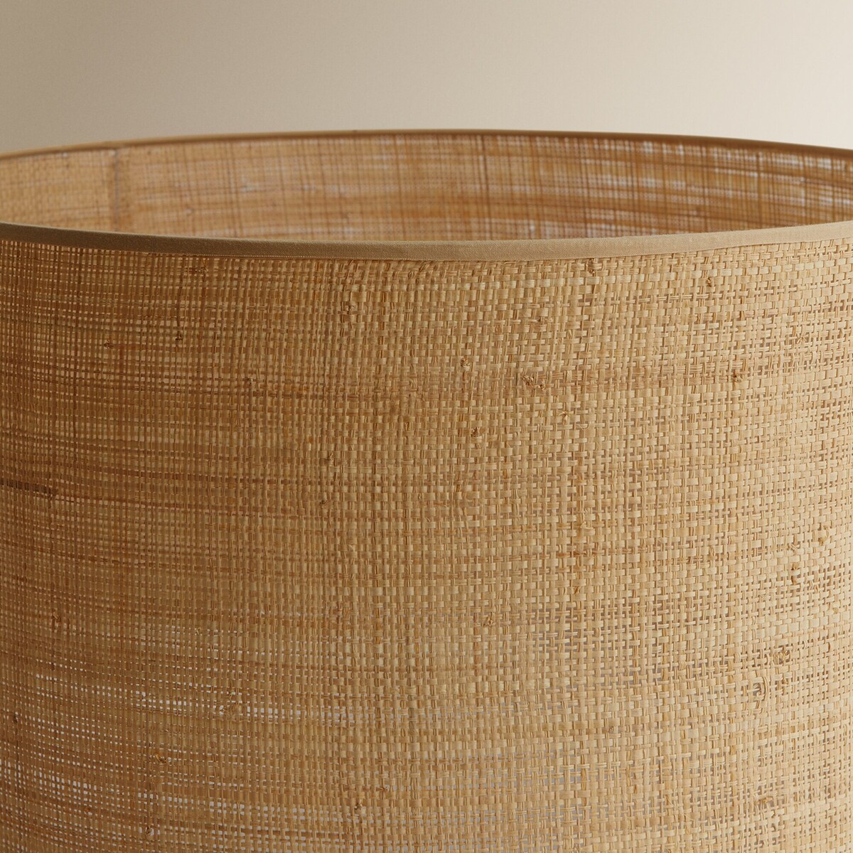 Abajur cilíndrico Nilo Natural-2