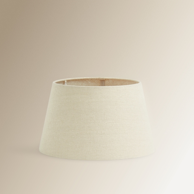 Imagen 0 de Pantalla tronco americano blanco crudo de lino 100% Nimes El Corte Inglés