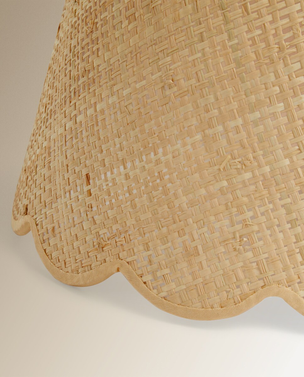 Abajur Tronco Flor Nilo Natural-2