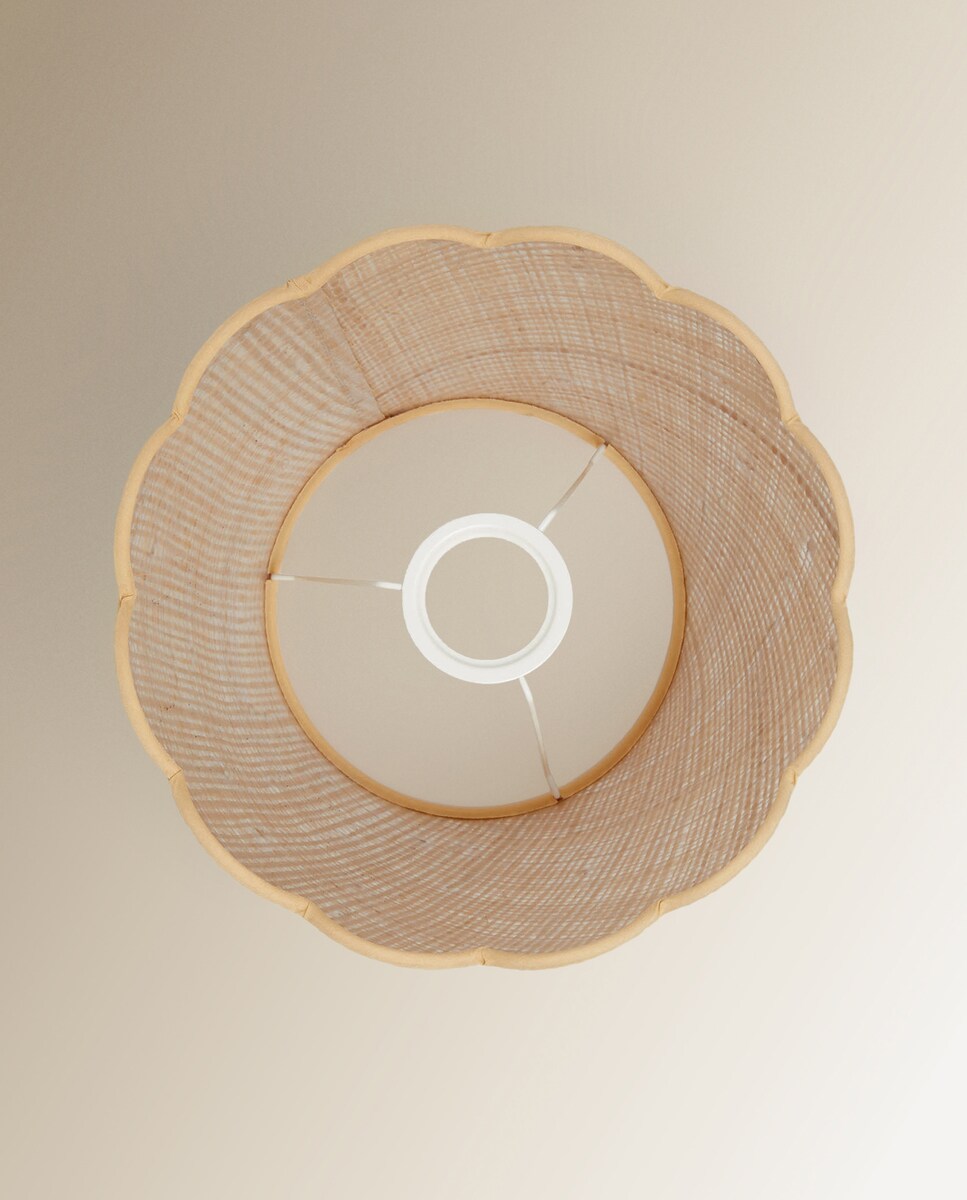 Abajur Tronco Flor Nilo Natural-3