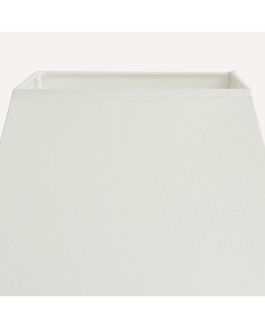 Abajur trapézio Niza Branco-marfim-2