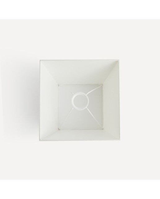 Abajur trapézio Niza Branco-marfim-3