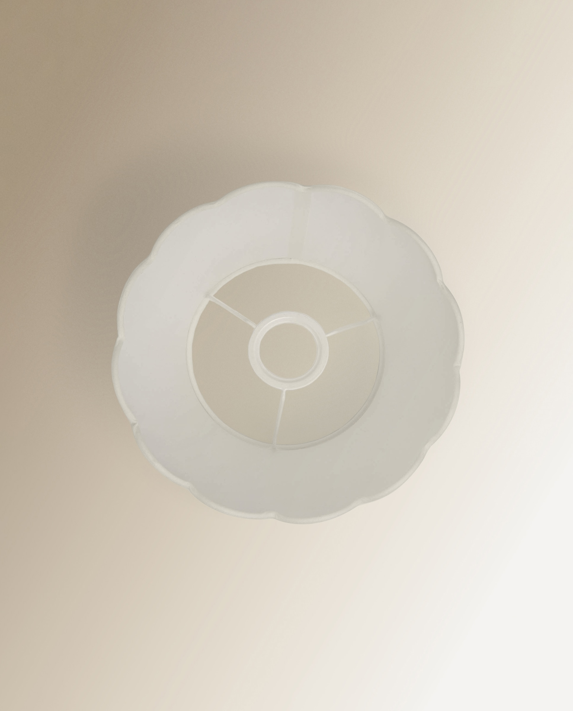 Abajur Tronco Flor Niza Branco-3