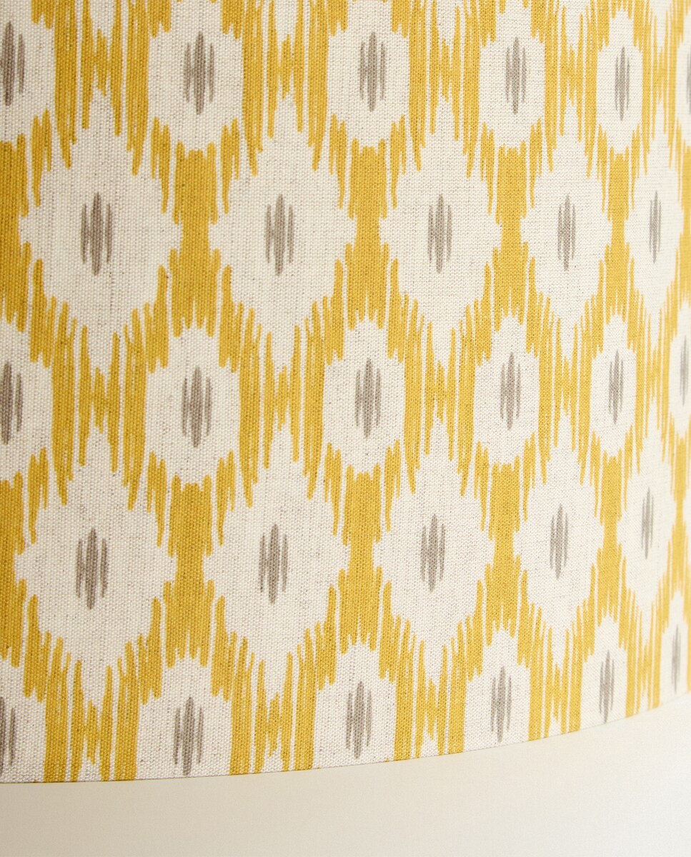 Abajur Cilíndrico Alcudia - Cor de Mostarda Mostarda-2