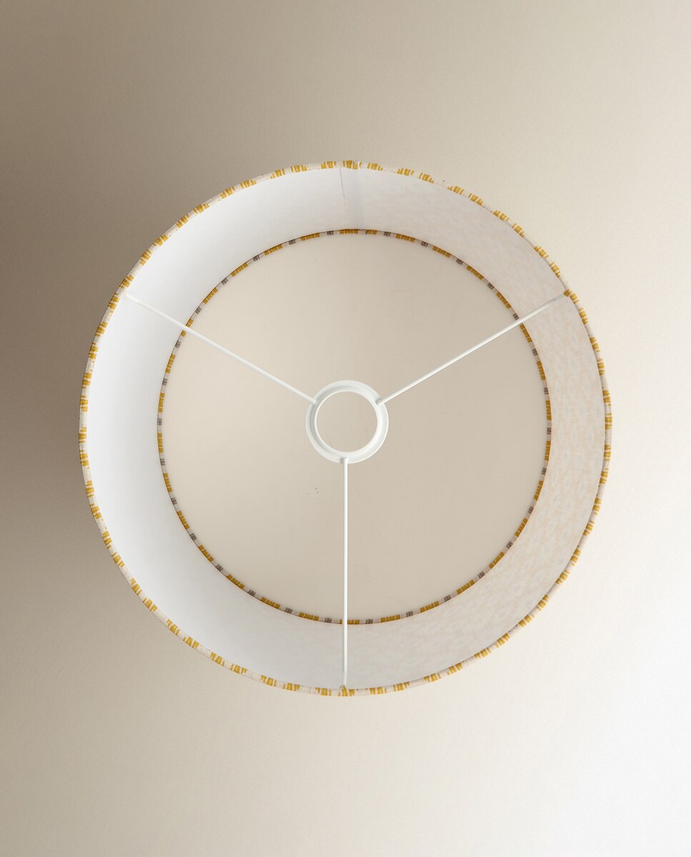 Abajur Cilíndrico Alcudia - Cor de Mostarda Mostarda-3