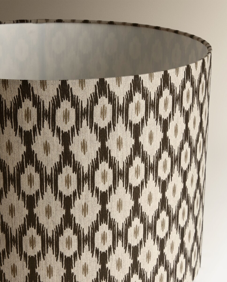 Abajur Cilíndrico Alcudia - Preto Preto-2