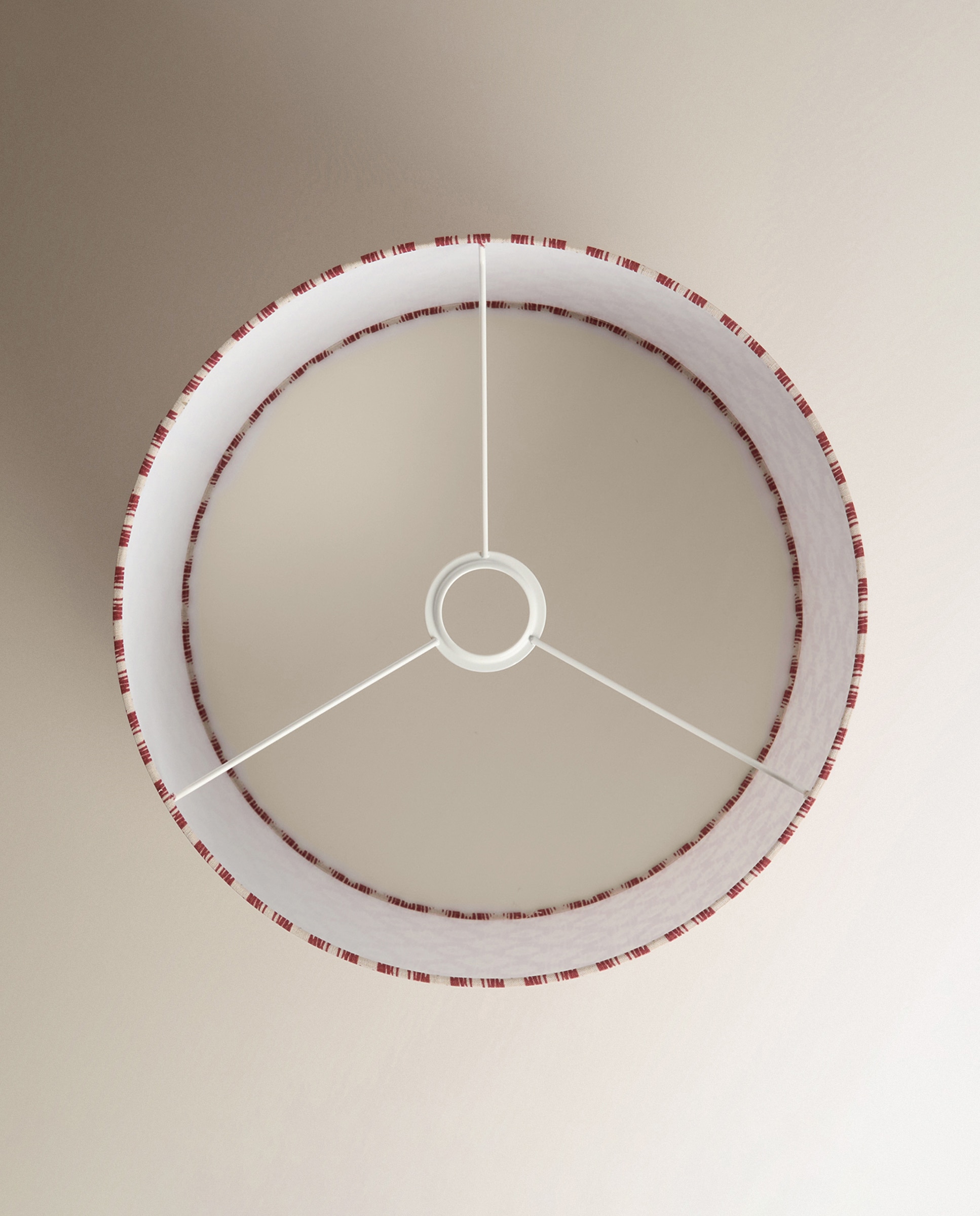 Abajur Cilíndrico Alcudia - Vermelho Vermelho-2