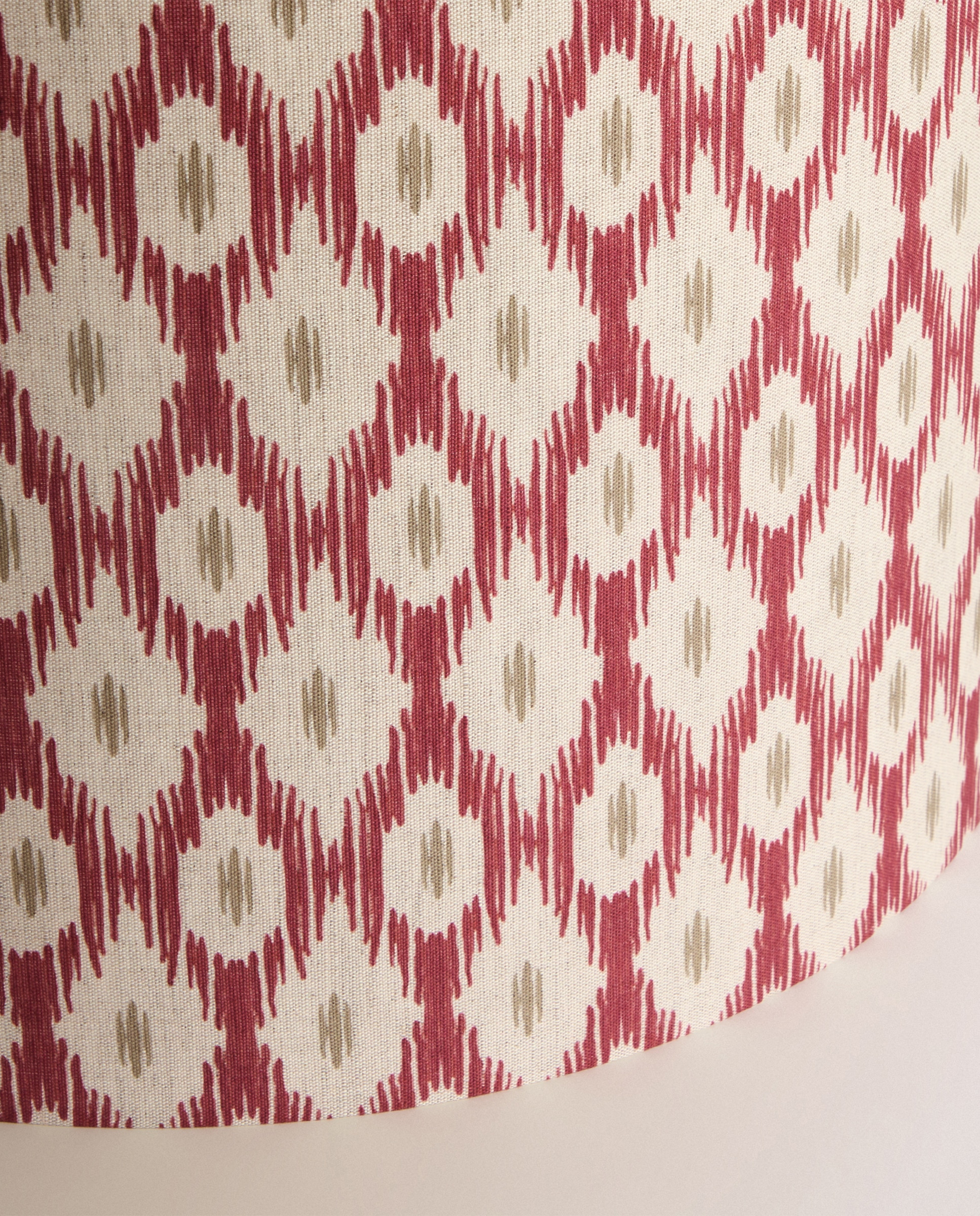 Abajur Cilíndrico Alcudia - Vermelho Vermelho-3