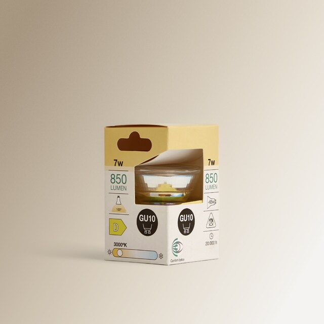 Imagem 0 de Lâmpada Led 7W GU10 -  Luz Quente