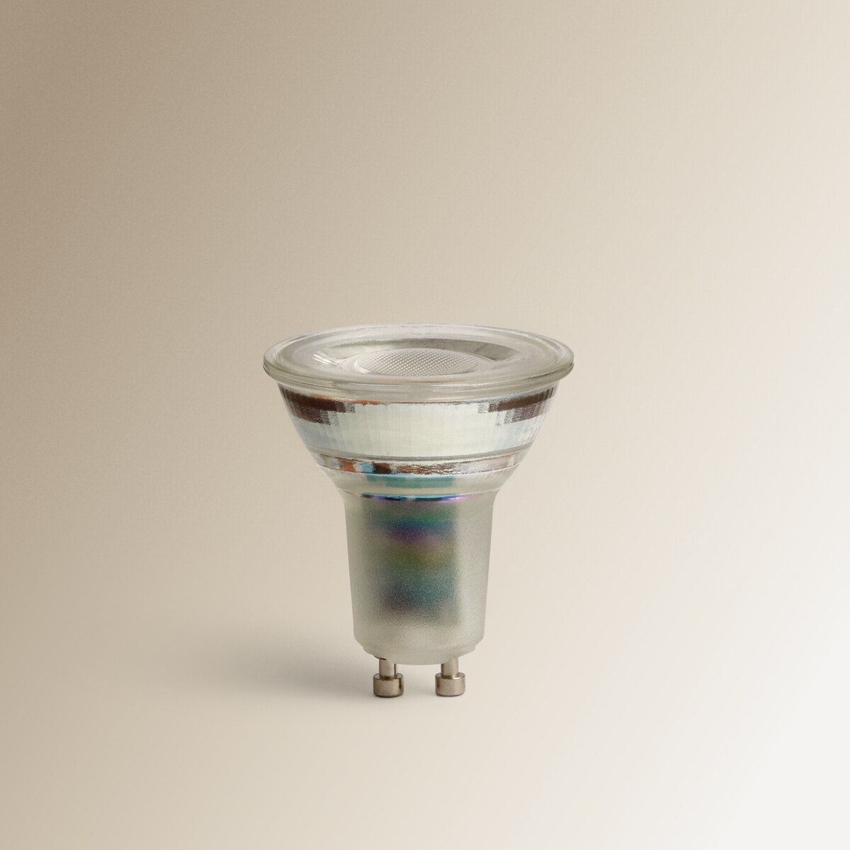 Lâmpada Led 7W GU10 -  Luz Quente Transparente-2