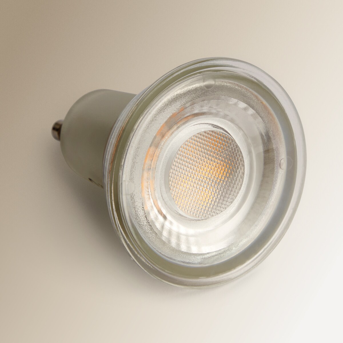 Lâmpada Led 7W GU10 -  Luz Quente Transparente-3