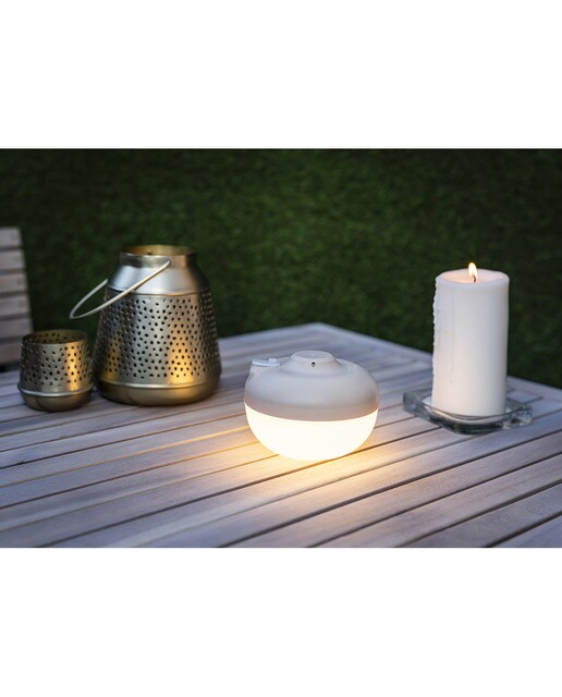 Lâmpada LED Recarregável para Exterior Cherry Bulb Branco-3