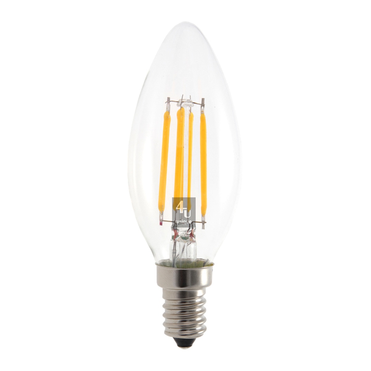 Lâmpada LED Vela Filamentos E14 3,4 W 470 lm 2700 K 450224A 1