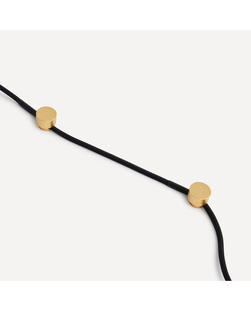Candeeiro Pendente de Teto Ouro-5