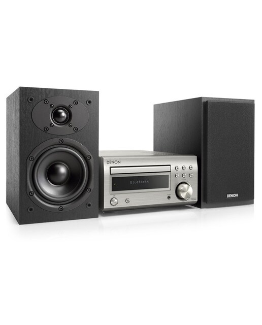 Imagen 0 de Equipo Hi-Fi Denon DM-41 Silver/BL con CD y Bluetooth