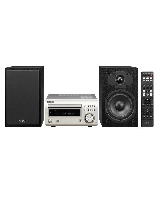 Equipo Hi-Fi Denon DM-41 Silver/BL con CD y Bluetooth Silver / Negro-2