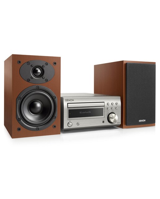 Equipo Hi-Fi Denon DM-41 Silver/CH con CD y Bluetooth - Plata / Cerezo Plata / Cerezo-1